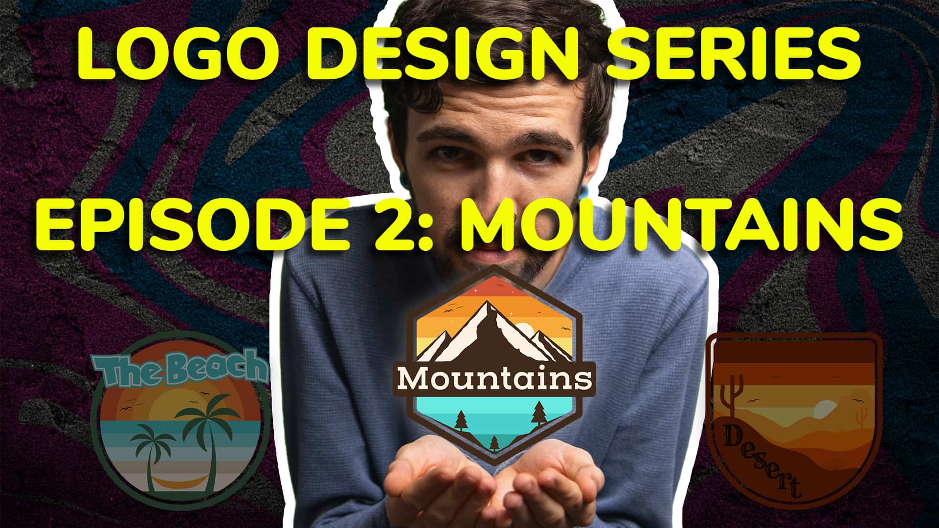 logo design series episode 2 mountains thumbnail