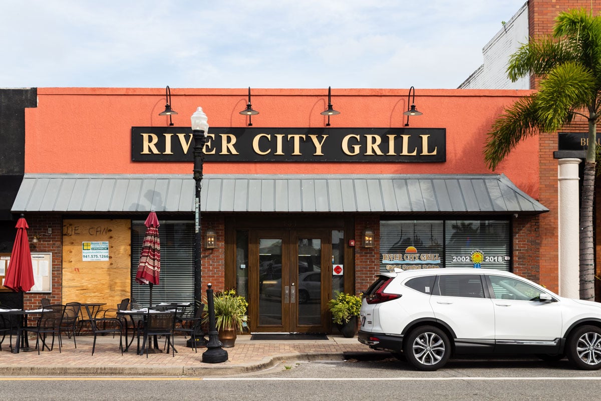 river city outside building 1