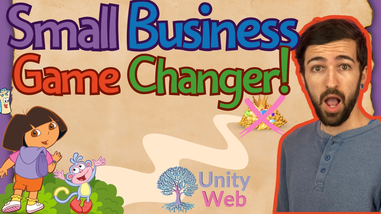 small business game changer unity web yt thumbnail